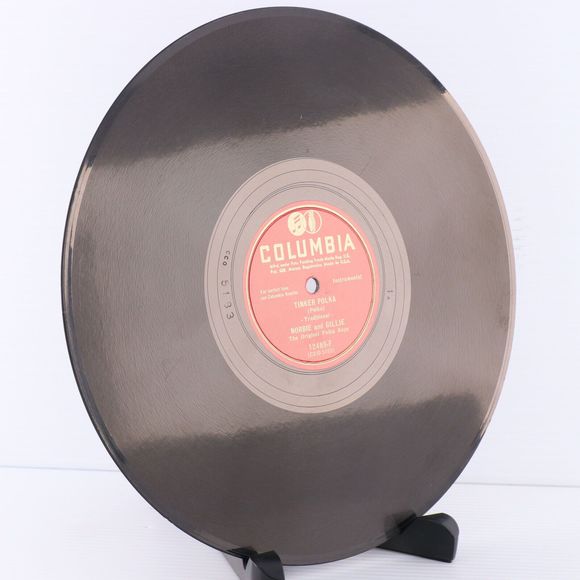 Norbie And Gillie - La-La Waltz / Tinker Polka - 1950 10" 78 rpm Record 12485-F - Picture 12 of 16